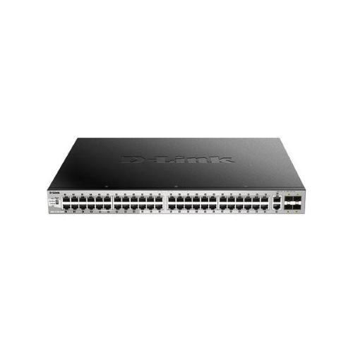 D-Link DGS 3130-54S - Switch - L3 Lite - gestito - 48 x SFP + 2 x 10 Gigabit Ethernet + 4 x 10 Gigabit SFP+